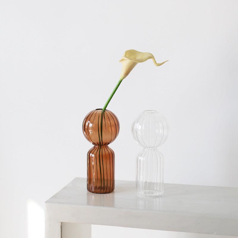 Creative Colorful Transparent Hydroponic Glass Vase Ornaments - Pacisia