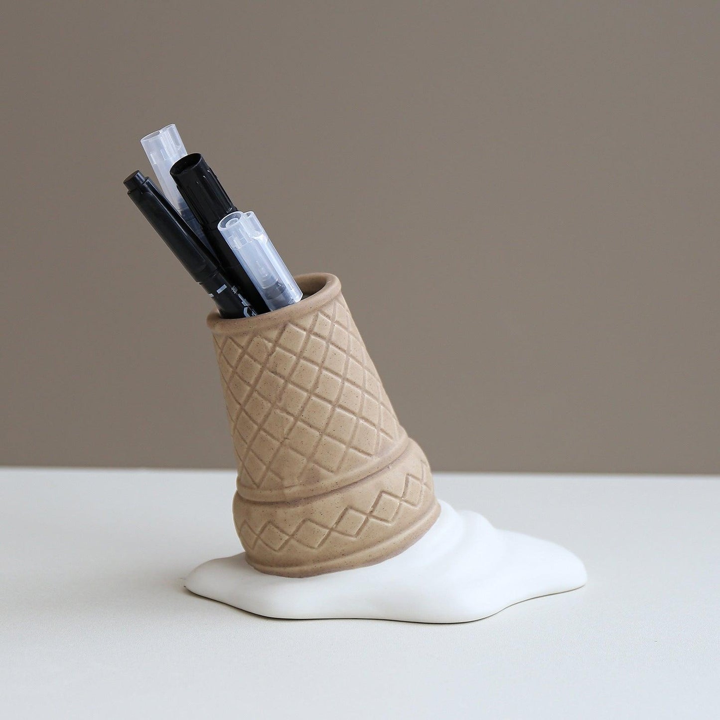 Creative Ice Cream Shaped Ceramic Vase - Pacisia