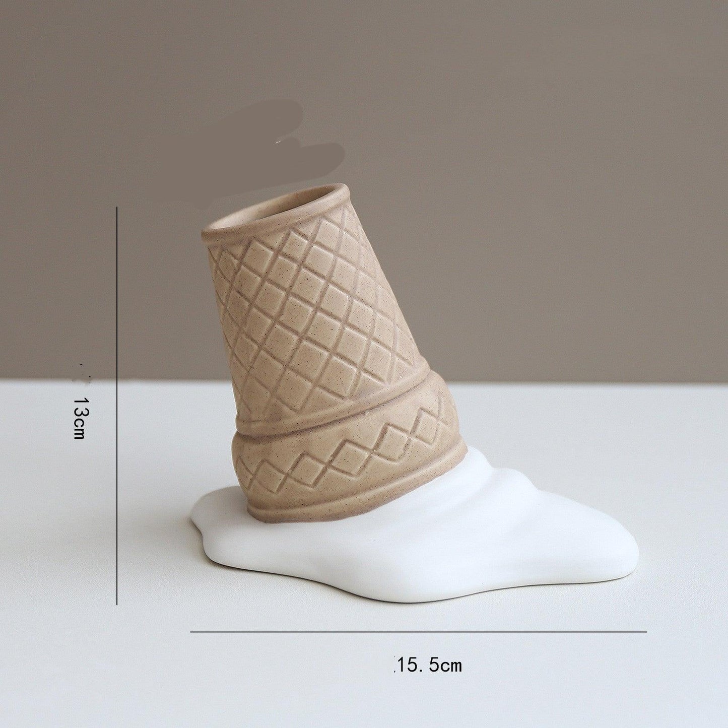 Creative Ice Cream Shaped Ceramic Vase - Pacisia