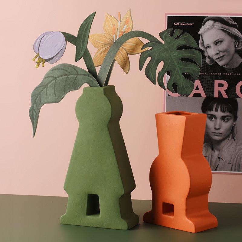 Creative Medieval Style Geometric Vase Home Template - Pacisia