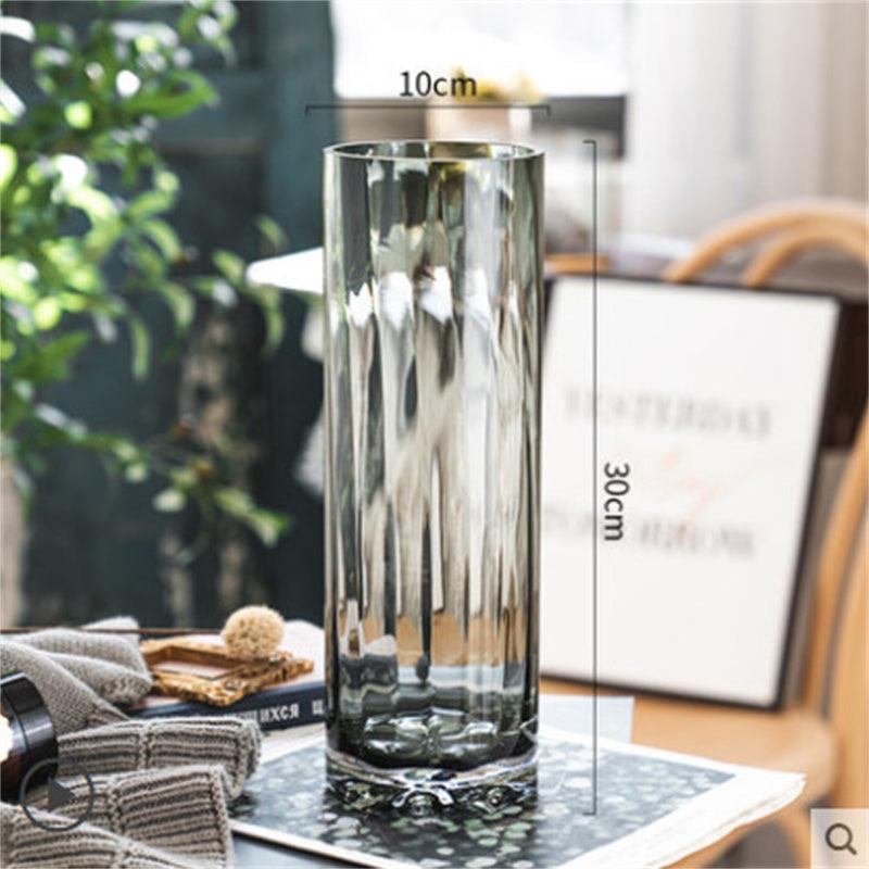 Creative Minimalist Transparent Glass Vase Ornaments - Pacisia