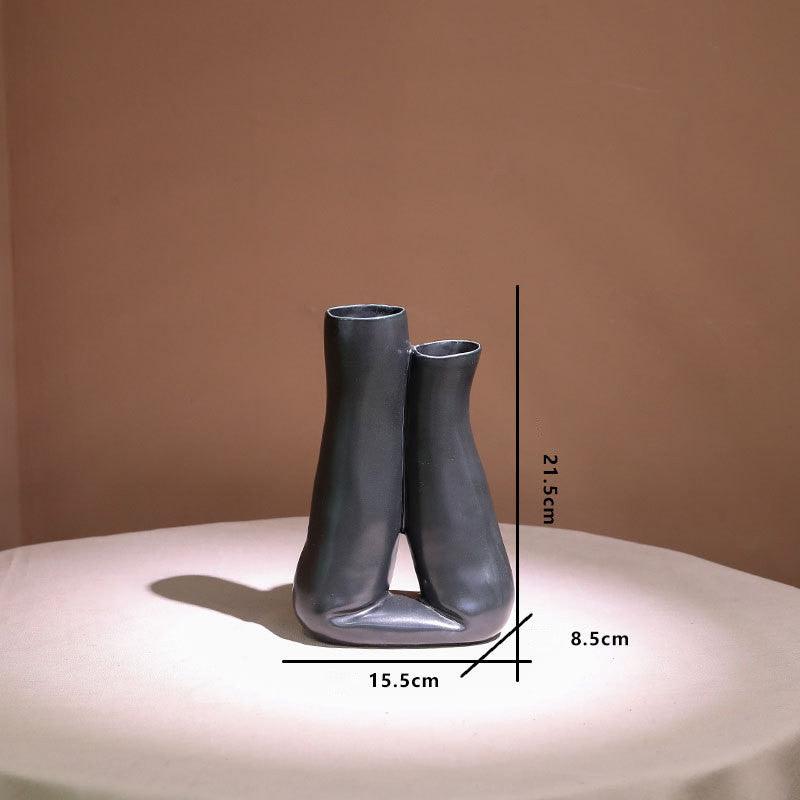 Creative Modern Special-shaped Ceramic Vase Decoration - Pacisia