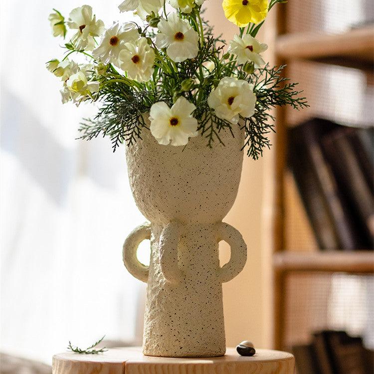 Creative Personality Vintage Tall Breathable Vase - Pacisia