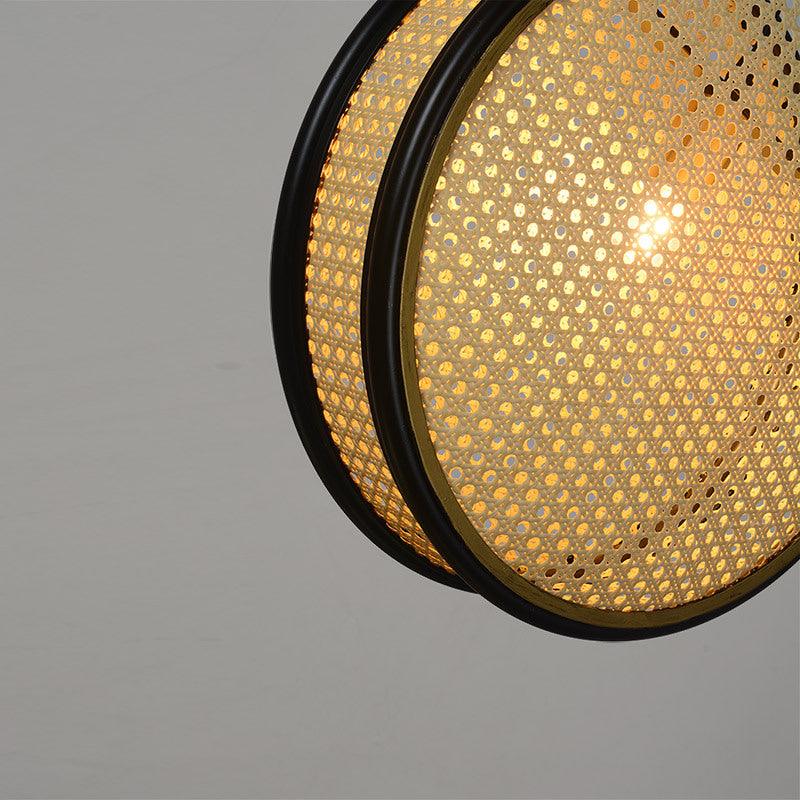 Creative Rattan Retro Lamps For Restaurant Chandelier - Pacisia