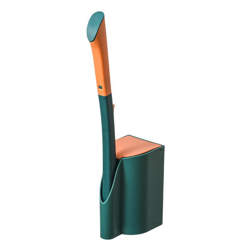 Creative Toilet Brush Disposable Self-contained Cleaning Liquid Long Handle Wall - Pacisia