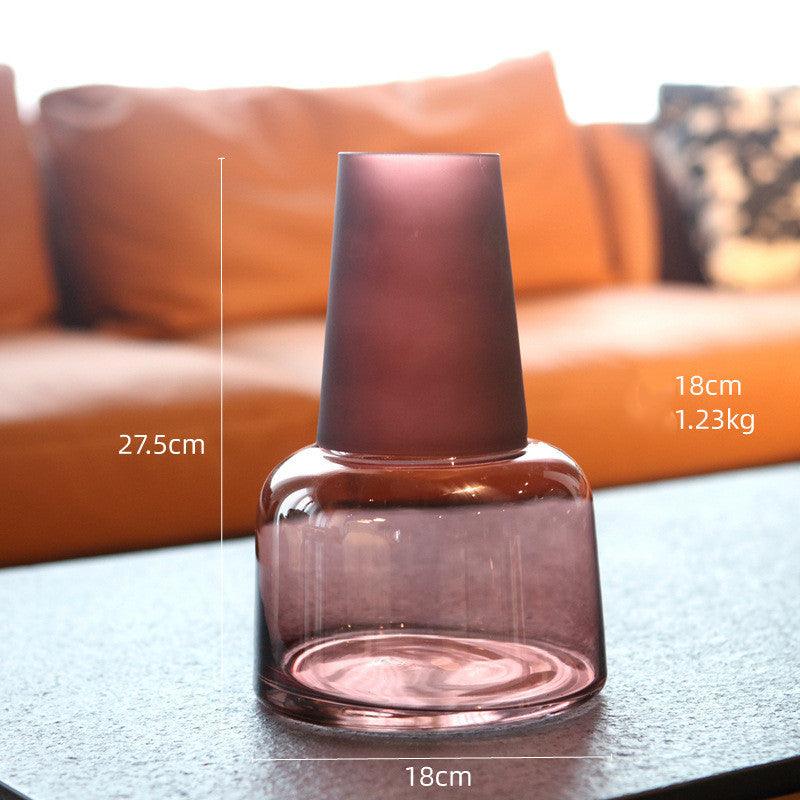 Creative Transparent Glass Vase Hydroponic Flower Arrangement Ornament - Pacisia