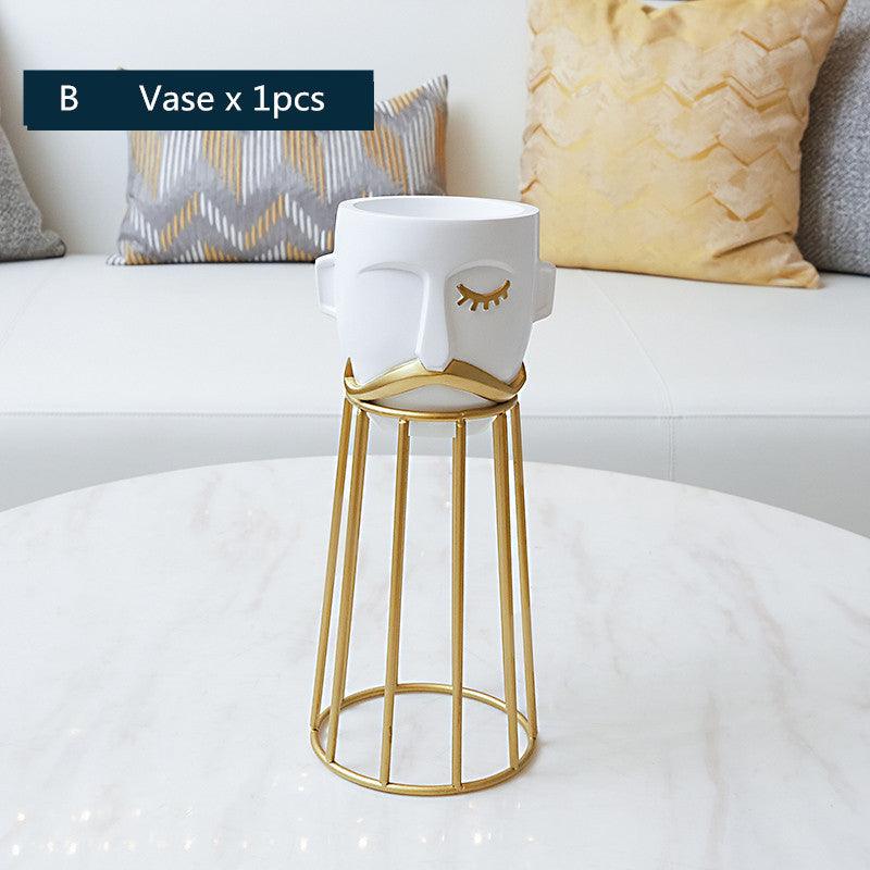 Creative vase living room flower arrangement - Pacisia