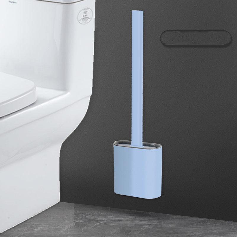 Creative Wall-Mounted Soft Brush With Cover For Toilet Washing - Pacisia