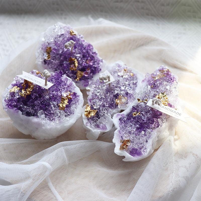 Crystal Cave Fragrant Candle - Aromatic Handcrafted Decor - Pacisia