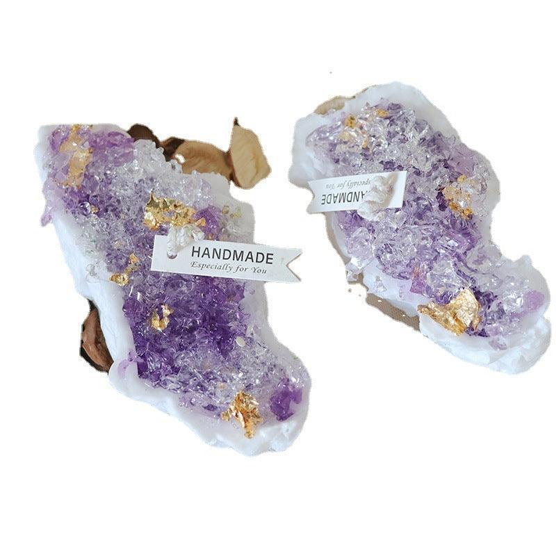 Crystal Cave Fragrant Candle - Aromatic Handcrafted Decor - Pacisia