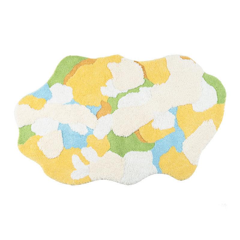 Moss Carpet Household Living Room Absorbent Flocking Carpet Bedroom Non-slip Antifouling Floor Mat - Pacisia