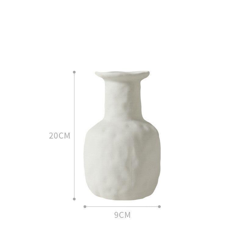 Decoration Ceramic Vase Dried Flowers Flower Living Room Creative - Pacisia