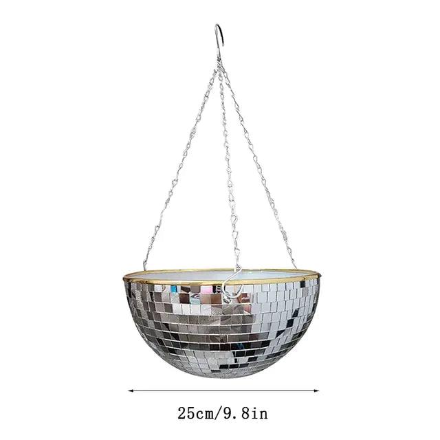 Disco Ball Flower Hanging Vase - Pacisia