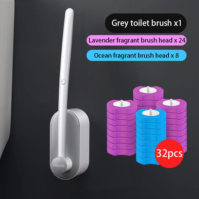 Disposable No Dead Angle Toilet Cleaning Brush - Pacisia