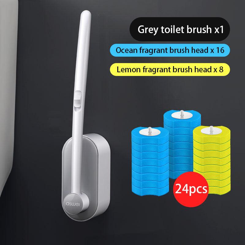 Disposable No Dead Angle Toilet Cleaning Brush - Pacisia