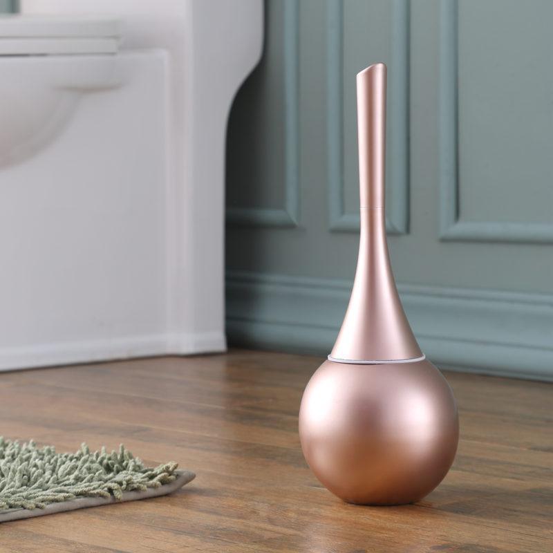 Creative European Bathroom Toilet Brush Bathroom Toilet Brush Rack Set Stainless Steel Cleaning Brush Toilet Cleaning Brush Brush - Pacisia