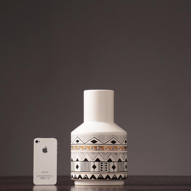 Eramic Vase Ideas Scandianvia Style Vase Art Designs Classic Grain Bulk Vase - Pacisia