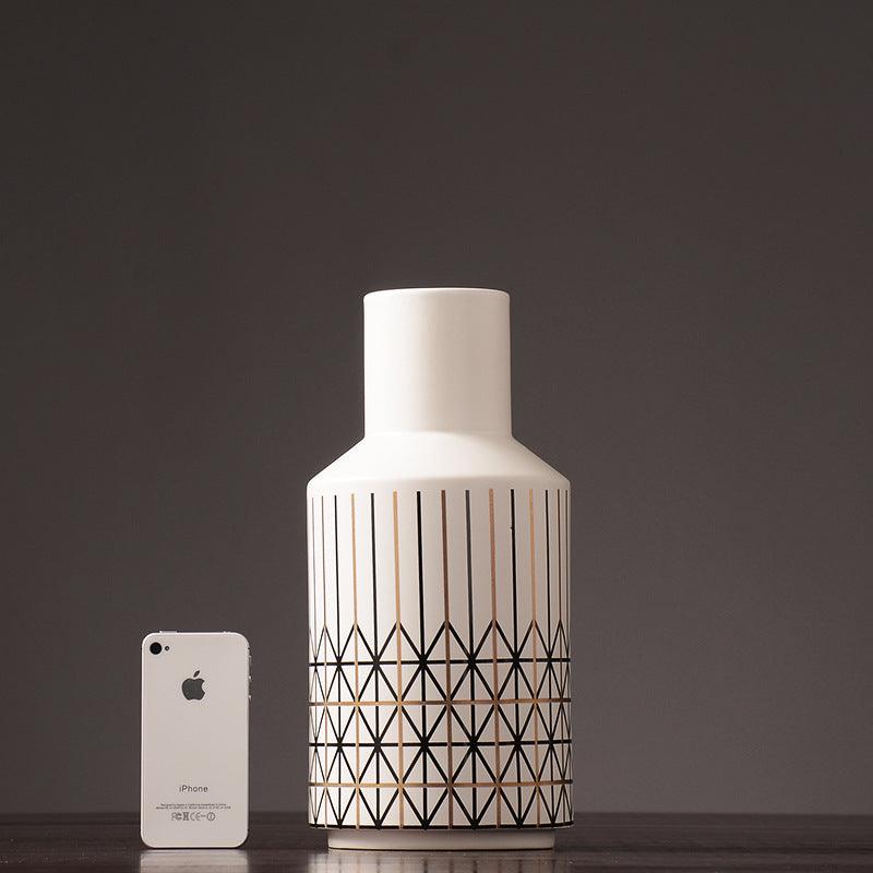 Eramic Vase Ideas Scandianvia Style Vase Art Designs Classic Grain Bulk Vase - Pacisia