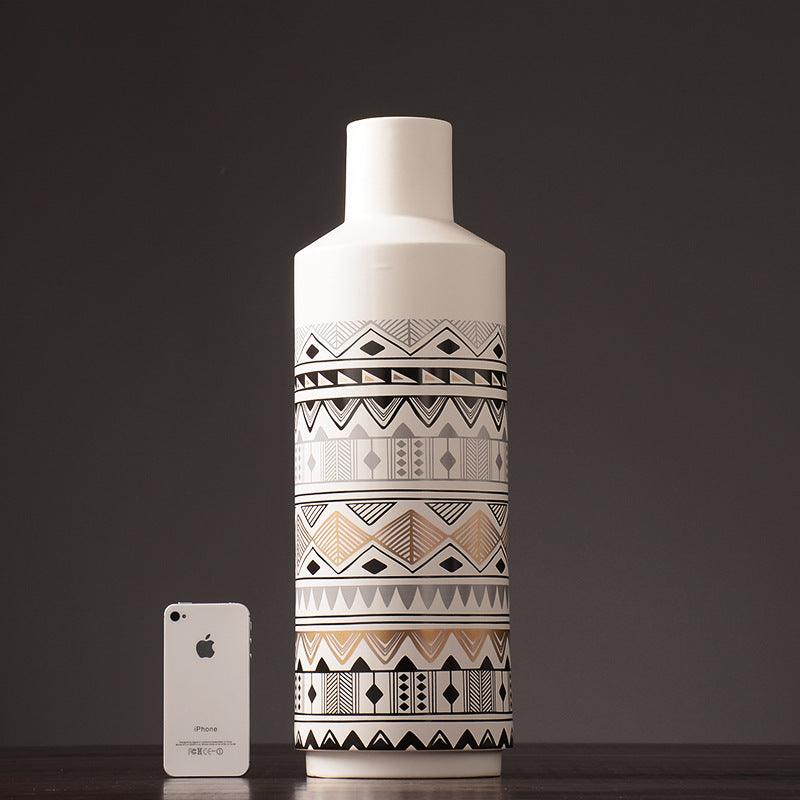 Eramic Vase Ideas Scandianvia Style Vase Art Designs Classic Grain Bulk Vase - Pacisia