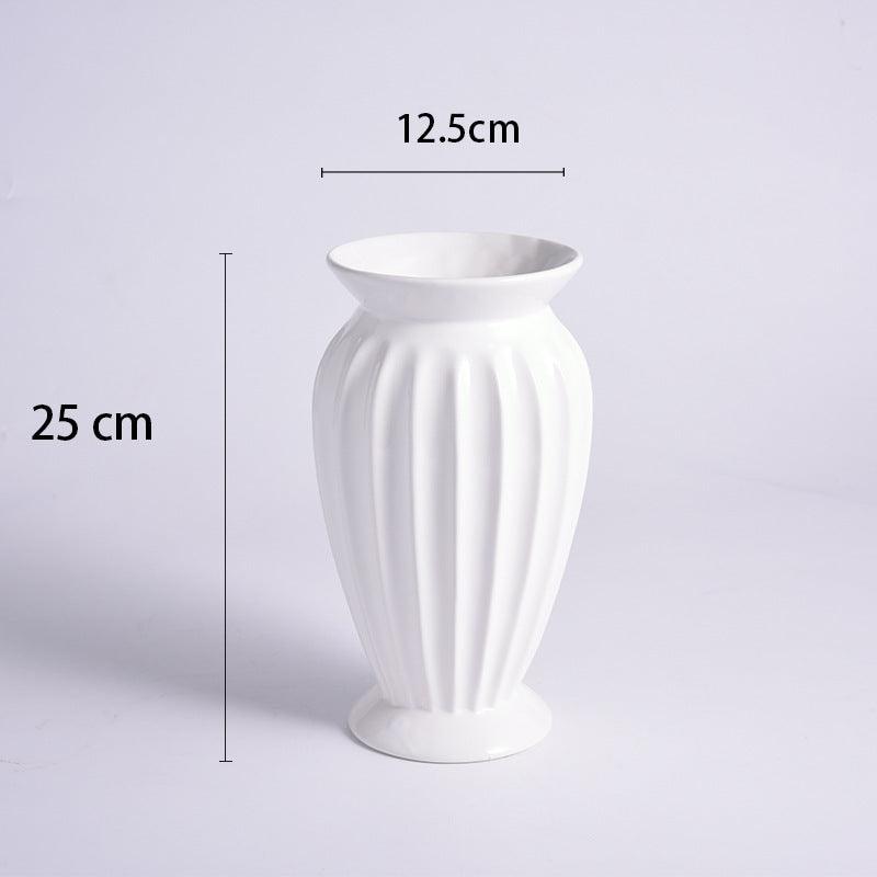 European Light Luxury Ceramic Creative Vase Ornament - Pacisia