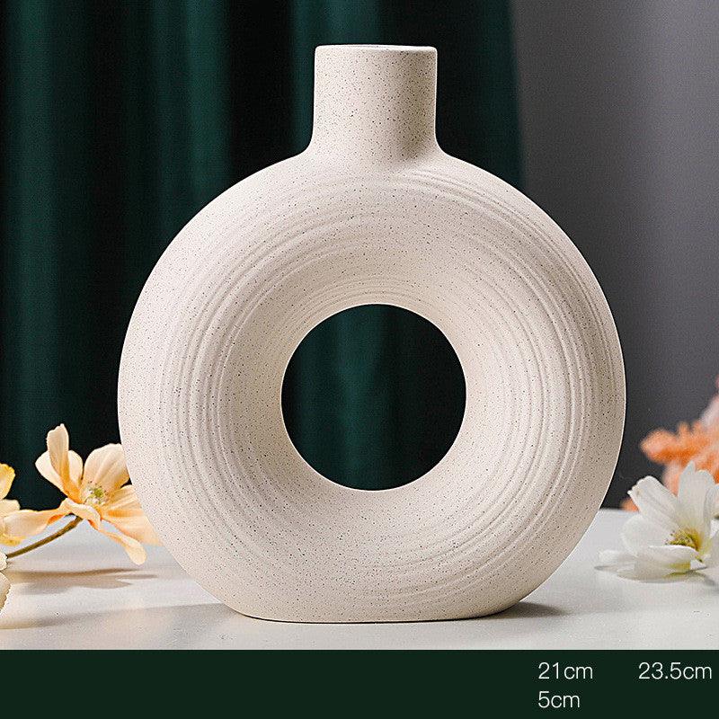 European-style Ceramic Creative Vase Frosted Ornaments - Pacisia