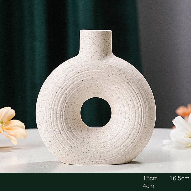 European-style Ceramic Creative Vase Frosted Ornaments - Pacisia