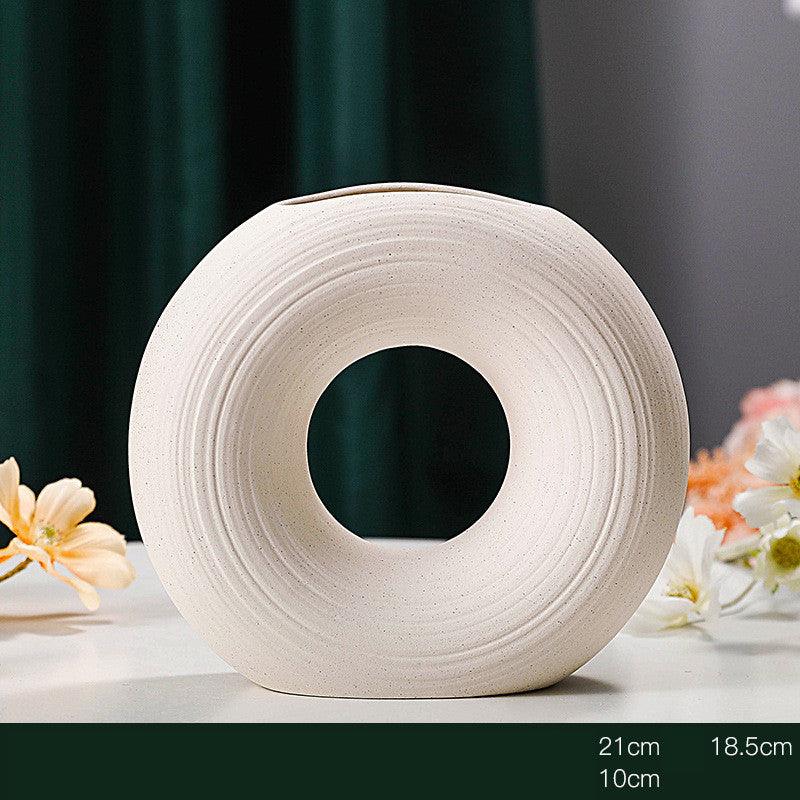 European-style Ceramic Creative Vase Frosted Ornaments - Pacisia