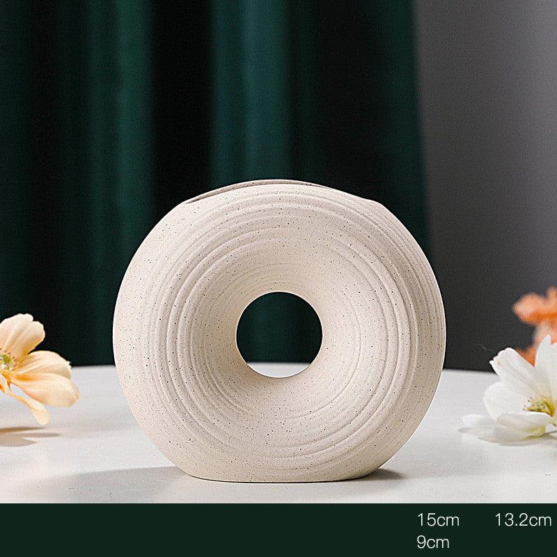 European-style Ceramic Creative Vase Frosted Ornaments - Pacisia