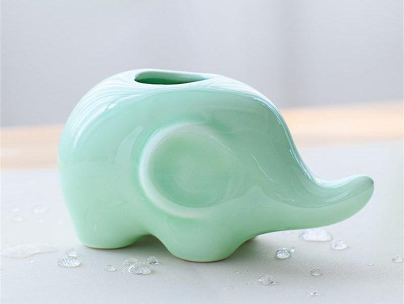 Fashion Creative Whale Elephant Ceramic Small Vase - Pacisia