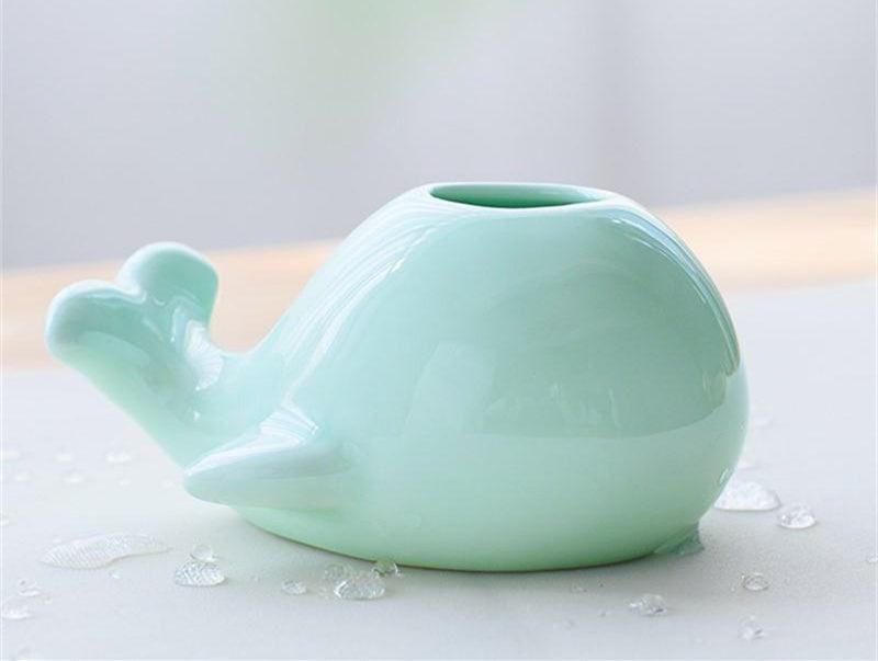 Fashion Creative Whale Elephant Ceramic Small Vase - Pacisia