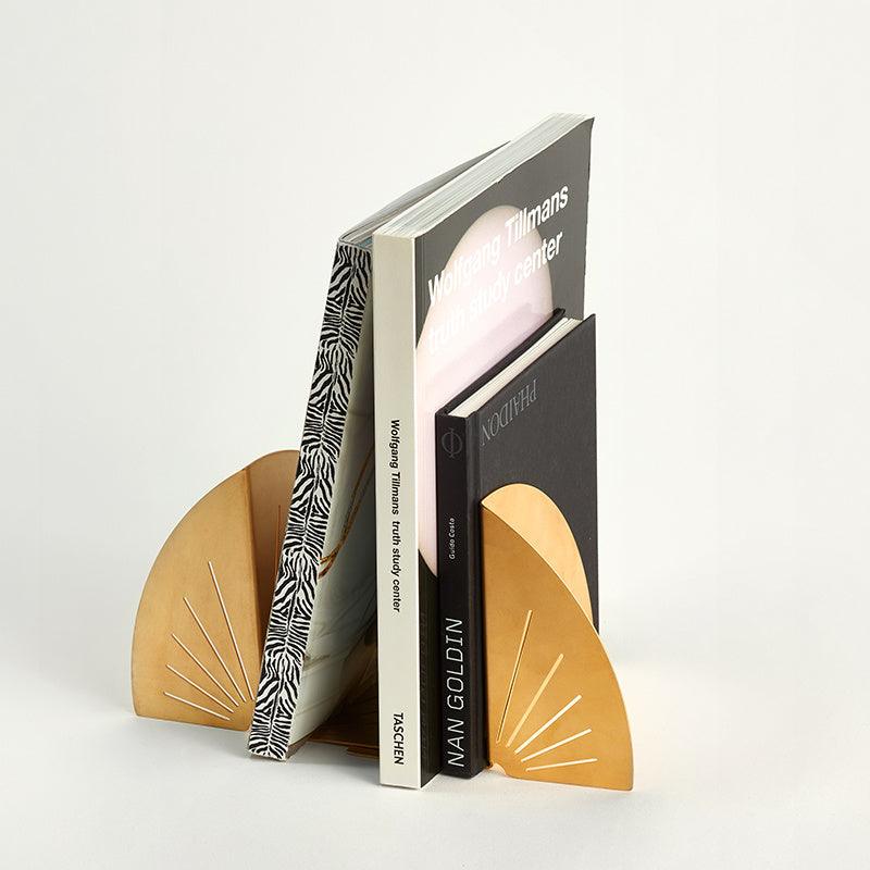 Few Brass Caper Bookend Set Nordic Style Simple - Pacisia