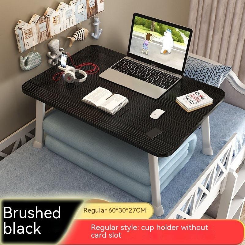Folding Computer Bedroom Card Slot Bed Desk - Pacisia