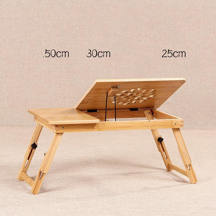 Folding Laptop Bed with Small Table Lazy Simple Desk - Pacisia