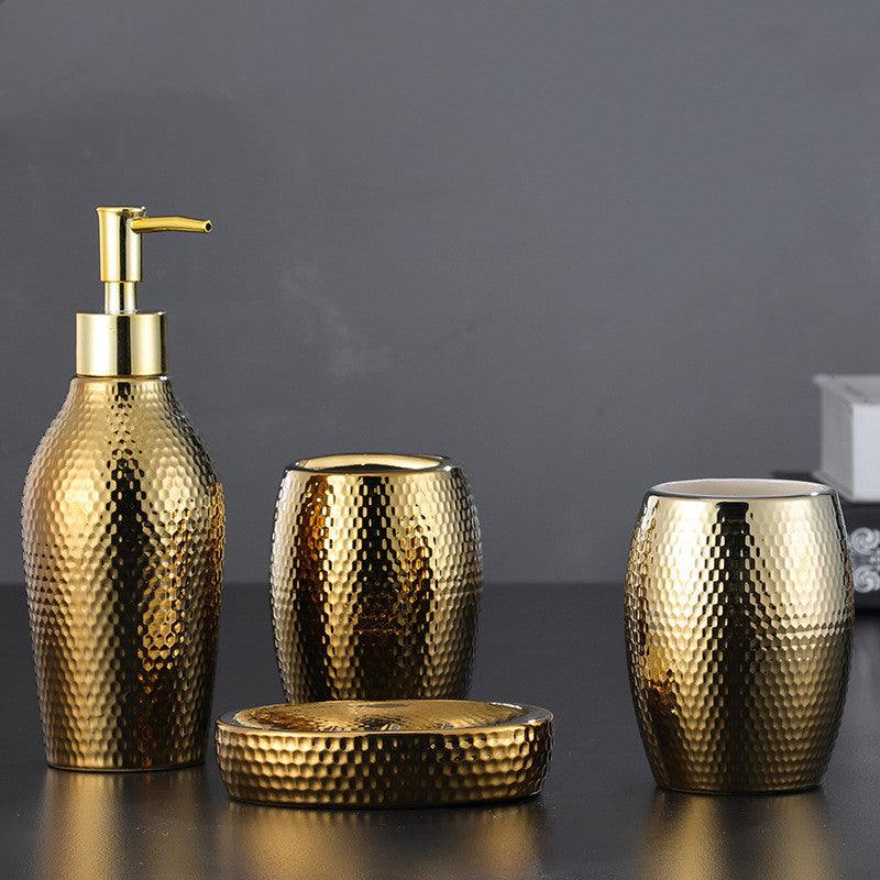 Four-piece ceramic wash bathroom bathroom set - Pacisia