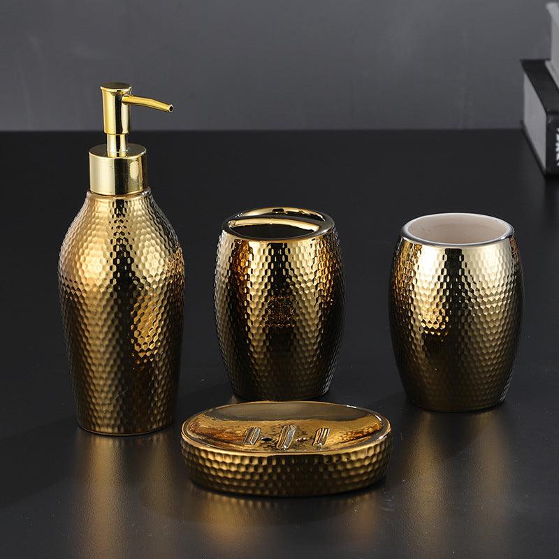 Four-piece ceramic wash bathroom bathroom set - Pacisia