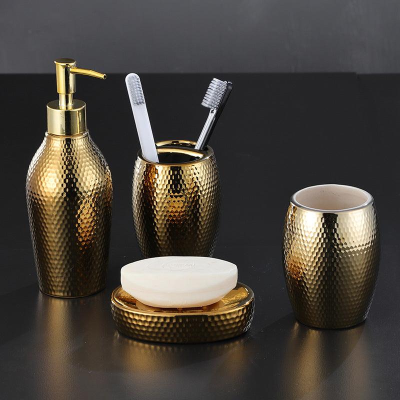 Four-piece ceramic wash bathroom bathroom set - Pacisia