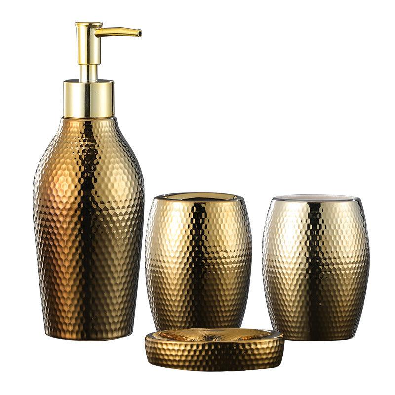 Four-piece ceramic wash bathroom bathroom set - Pacisia