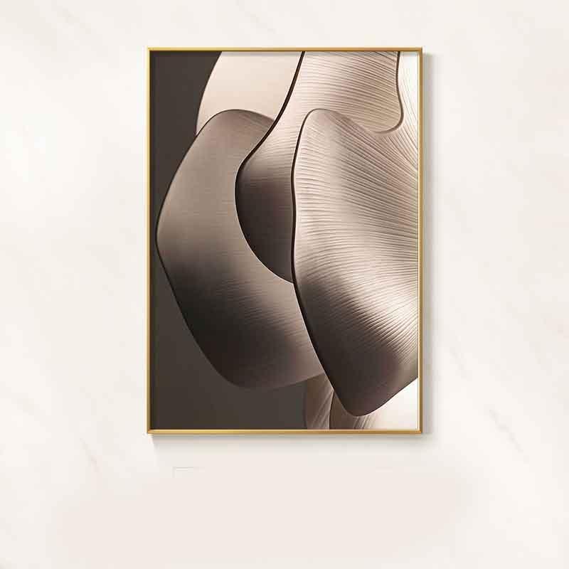 Geometric Abstract Canvas Painting - Modern Wall Art for Home Decor | Pacisia - Pacisia