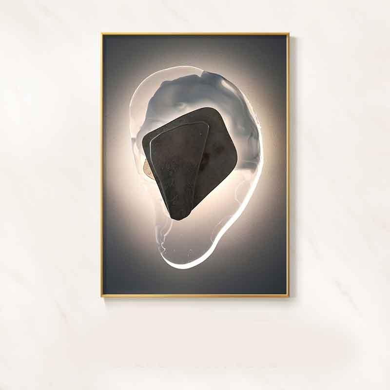 Geometric Abstract Canvas Painting - Modern Wall Art for Home Decor | Pacisia - Pacisia