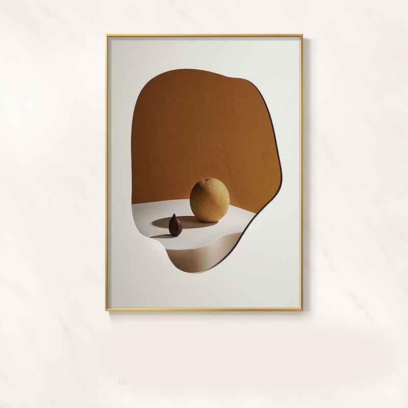 Geometric Abstract Canvas Painting - Modern Wall Art for Home Decor | Pacisia - Pacisia