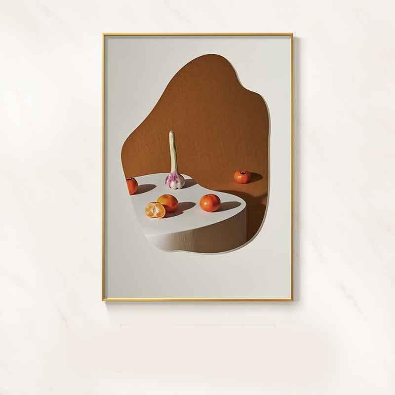 Geometric Abstract Canvas Painting - Modern Wall Art for Home Decor | Pacisia - Pacisia