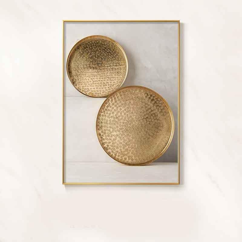 Geometric Abstract Canvas Painting - Modern Wall Art for Home Decor | Pacisia - Pacisia