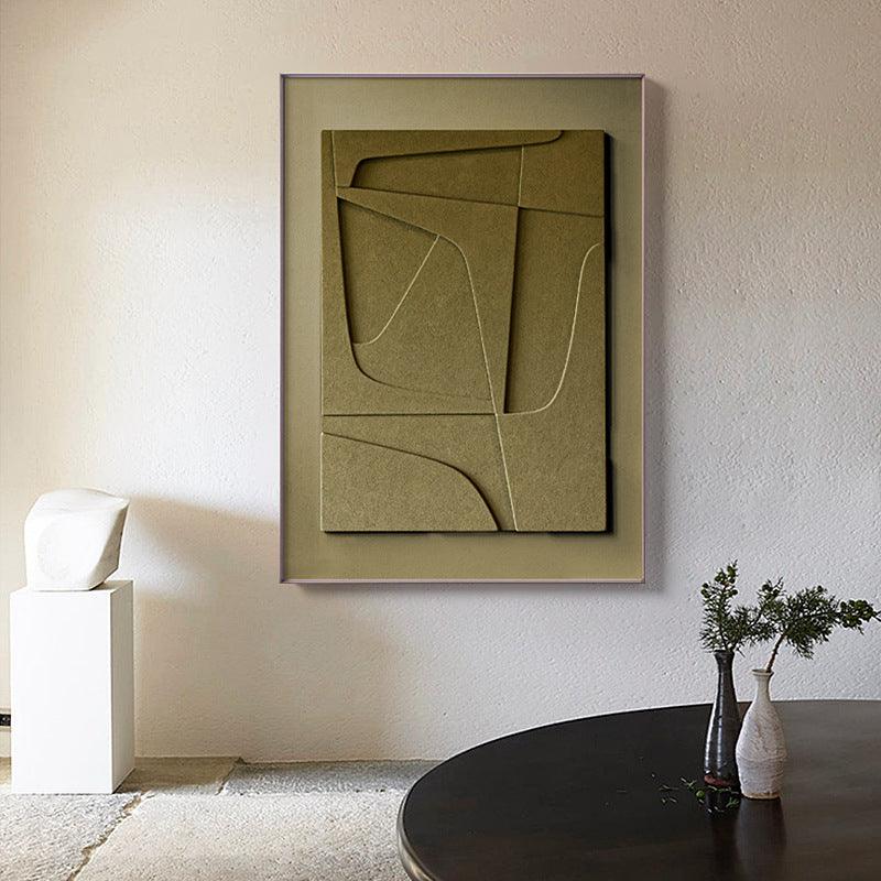 Geometric Abstract Wall Art Canvas Painting - Modern Home Decor - Pacisia