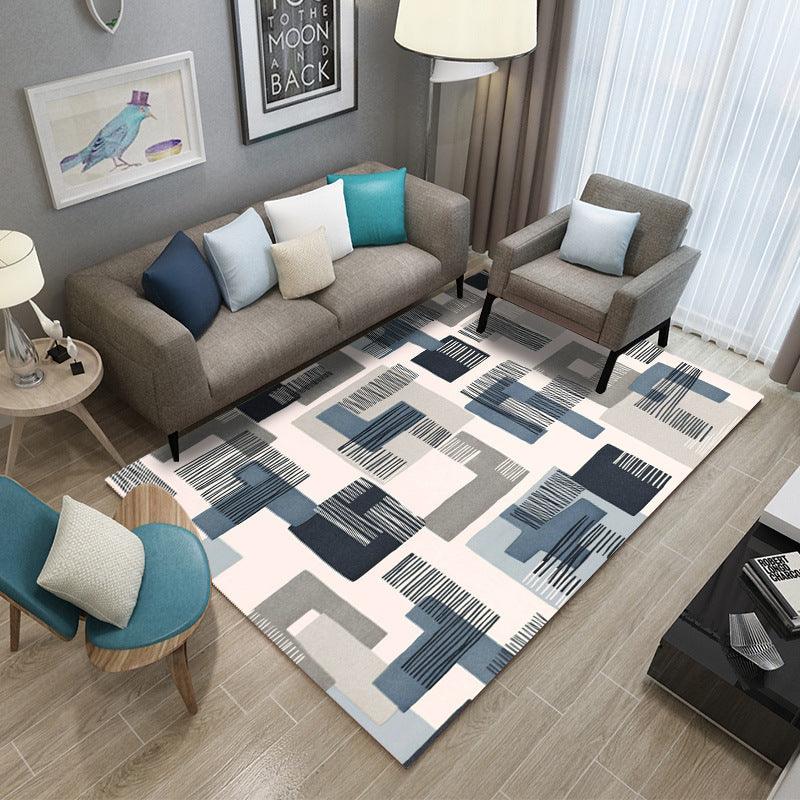 Geometric Coffee Table Cloakroom Carpet - Pacisia