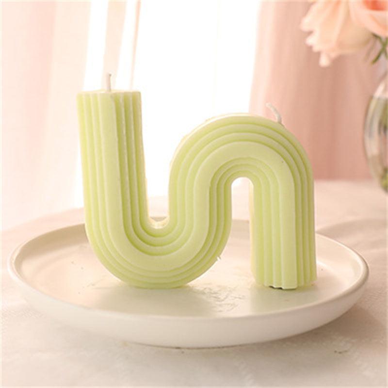 Geometric Handmade Soy Wax Candles - Fashion Art Scented Candles - Pacisia