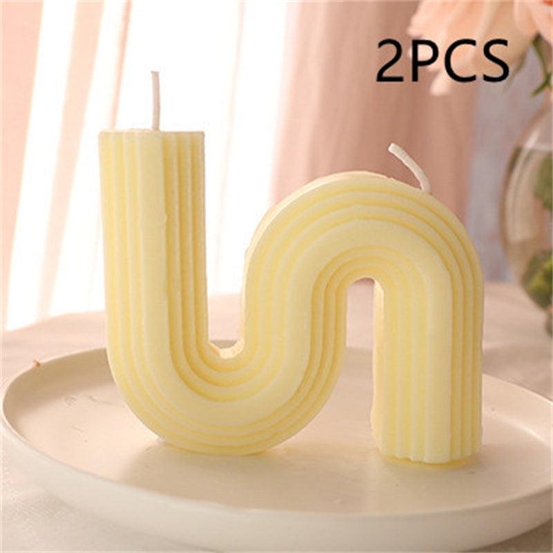 Geometric Handmade Soy Wax Candles - Fashion Art Scented Candles - Pacisia
