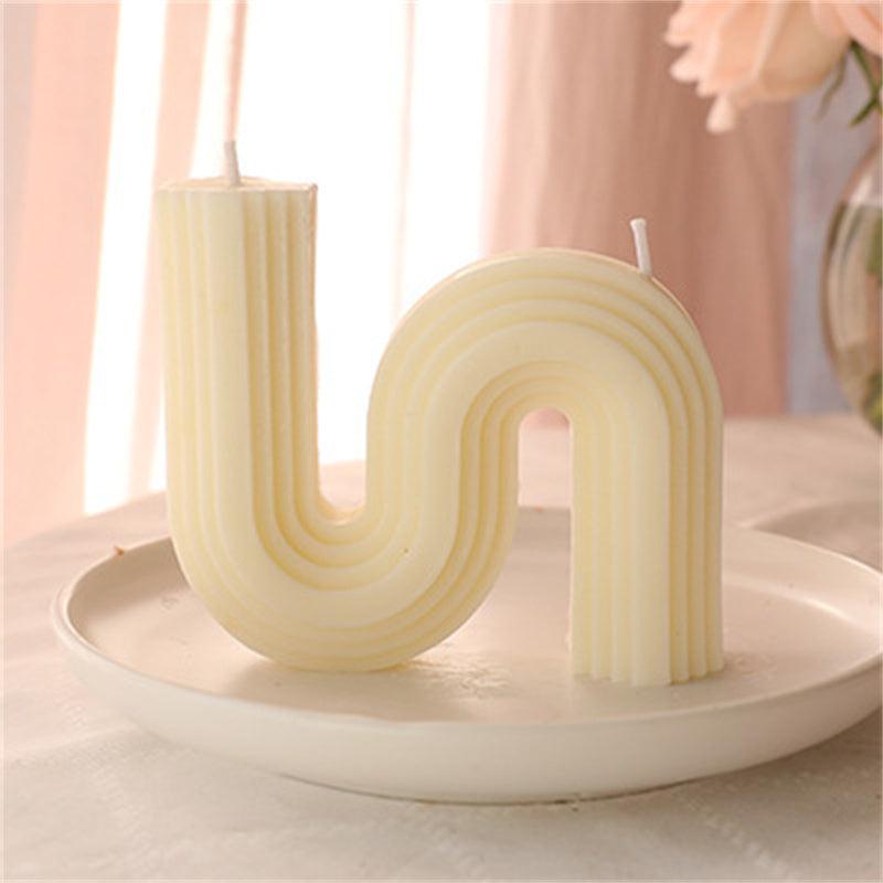 Geometric Handmade Soy Wax Candles - Fashion Art Scented Candles - Pacisia