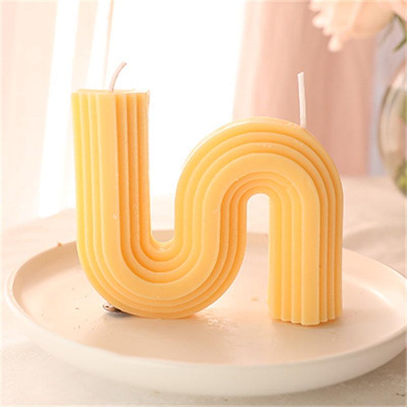 Geometric Handmade Soy Wax Candles - Fashion Art Scented Candles - Pacisia