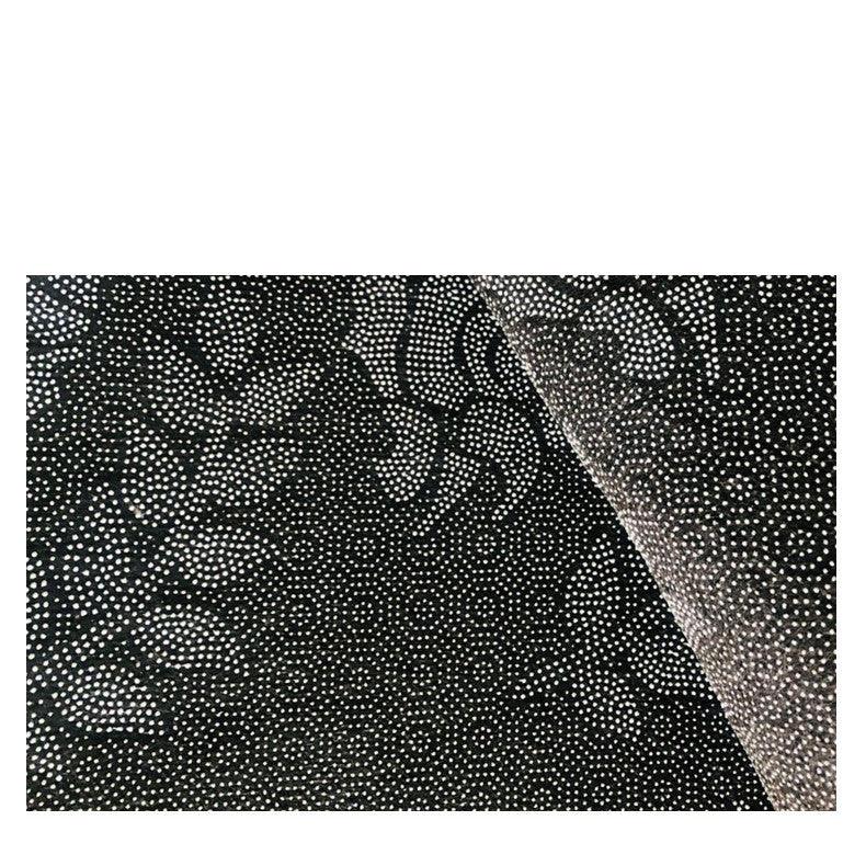 Geometric Pattern Simple Striped Crystal Velvet Living Room Carpet - Pacisia