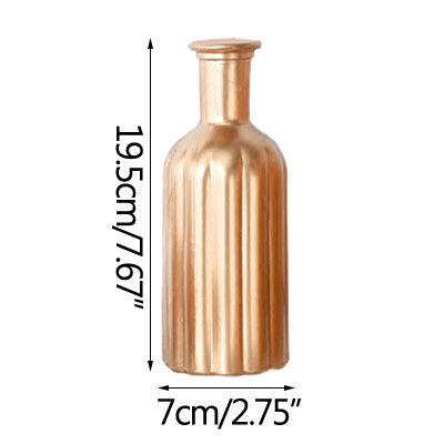 Golden glass vase - Pacisia